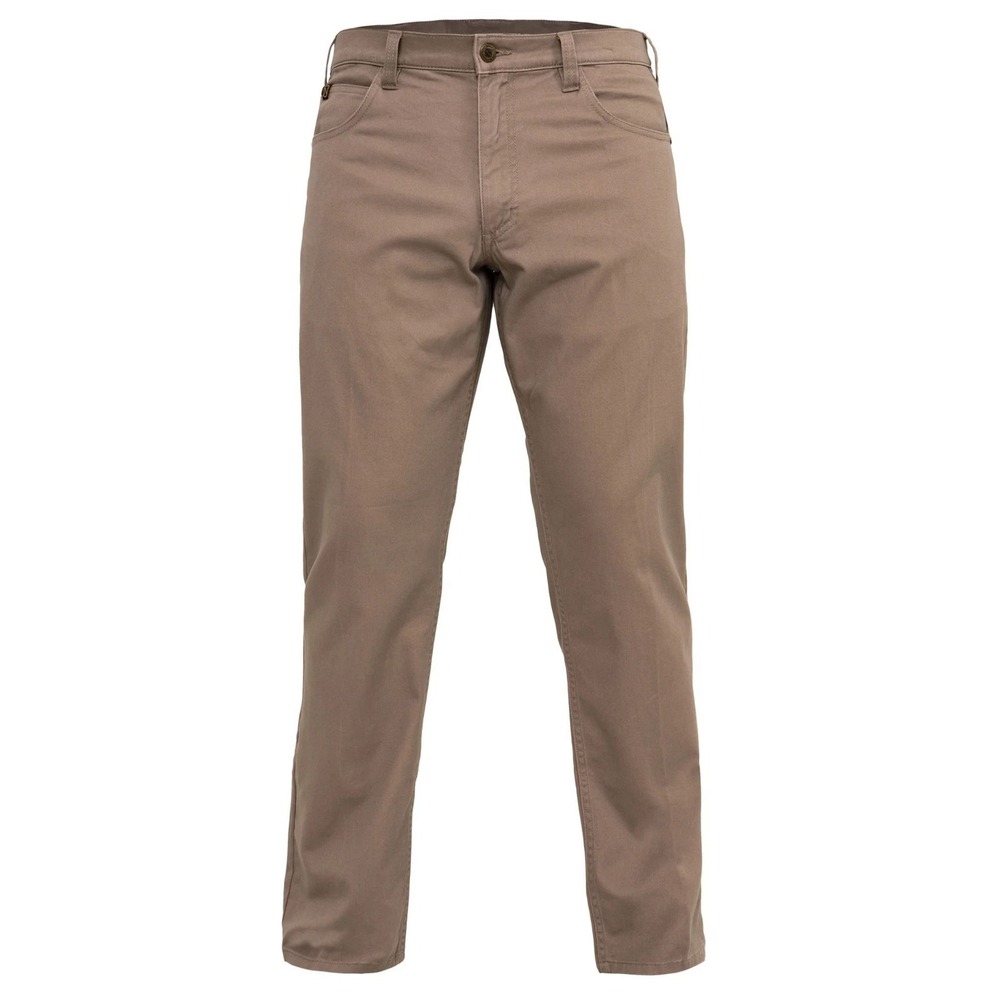 Noble Outfitters Men's Flex 5-Pocket‎ Twill Work Pants #18450 - Dark Khaki 42x34